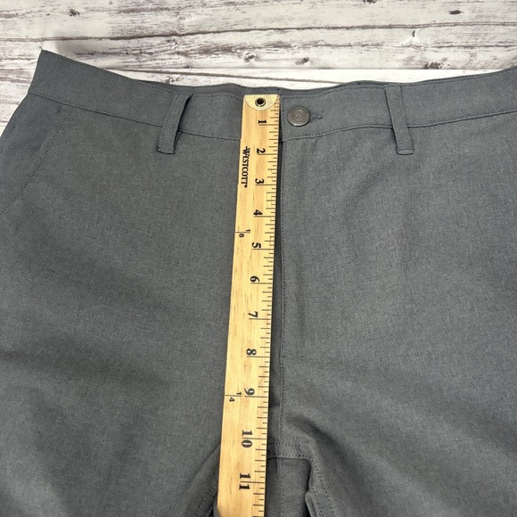 Bluffworks Men's Envoy Lightweight Travel Pants 33x30 Gray Regular Fit Stretch - Picture 7 of 11